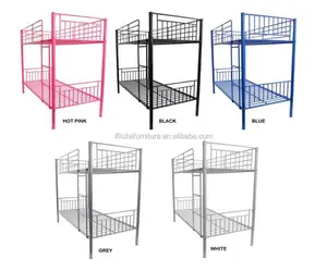 cheap kids iron metal bunk bed with BS EN 8509 test Quality Choice