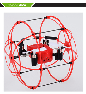 Modelado único Mini 4 canales de largo alcance RC Bola de vuelo Dron para niños - Product Image 2