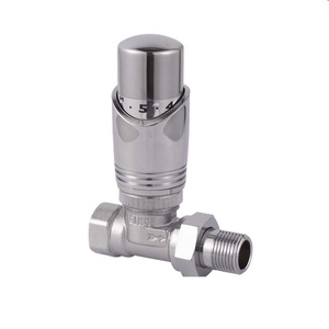 <span class=keywords><strong>Cabezal</strong></span> de válvula termostática con perilla de ajuste de 10 mm para válvulas de radiador cromadas - Product Image 1