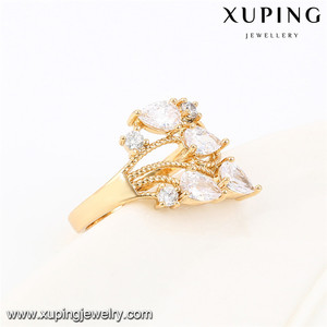 12506 Xuping New Designed Gold Plated <strong>Cheap</strong> <strong>Rings</strong> - Product Image 3