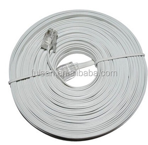 Haute Qualité Plat et Rond Cat3 RJ11 Câble Téléphonique - Product Image 5