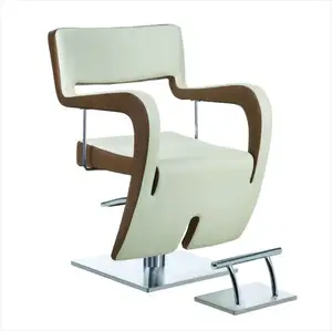 Chaise de beauté de luxe personnalisée par un concepteur Chaise de style de meubles de salon Chaise hydraulique pour magasin de salon avec pompe hydraulique