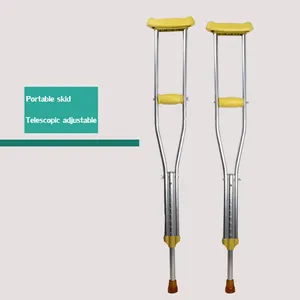 Rehabilitation Therapy Supplies Healthcare Walking Stick Armpit Crutches for Disabled