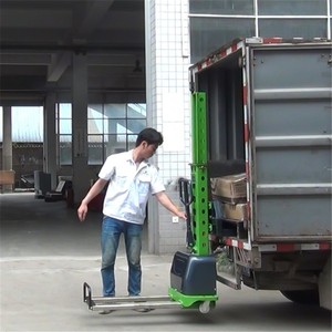 Carretilla elevadora semi eléctrica <span class=keywords><strong>de</strong></span> carga automática, 500kg, para supermercado - Product Image 6