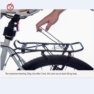Accesorios para <span class=keywords><strong>bicicleta</strong></span>, portaequipajes trasero de aleación de aluminio para <span class=keywords><strong>bicicleta</strong></span> - Product Image 5