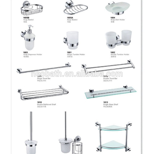 Zinc material bathroom accessories set 1600 series