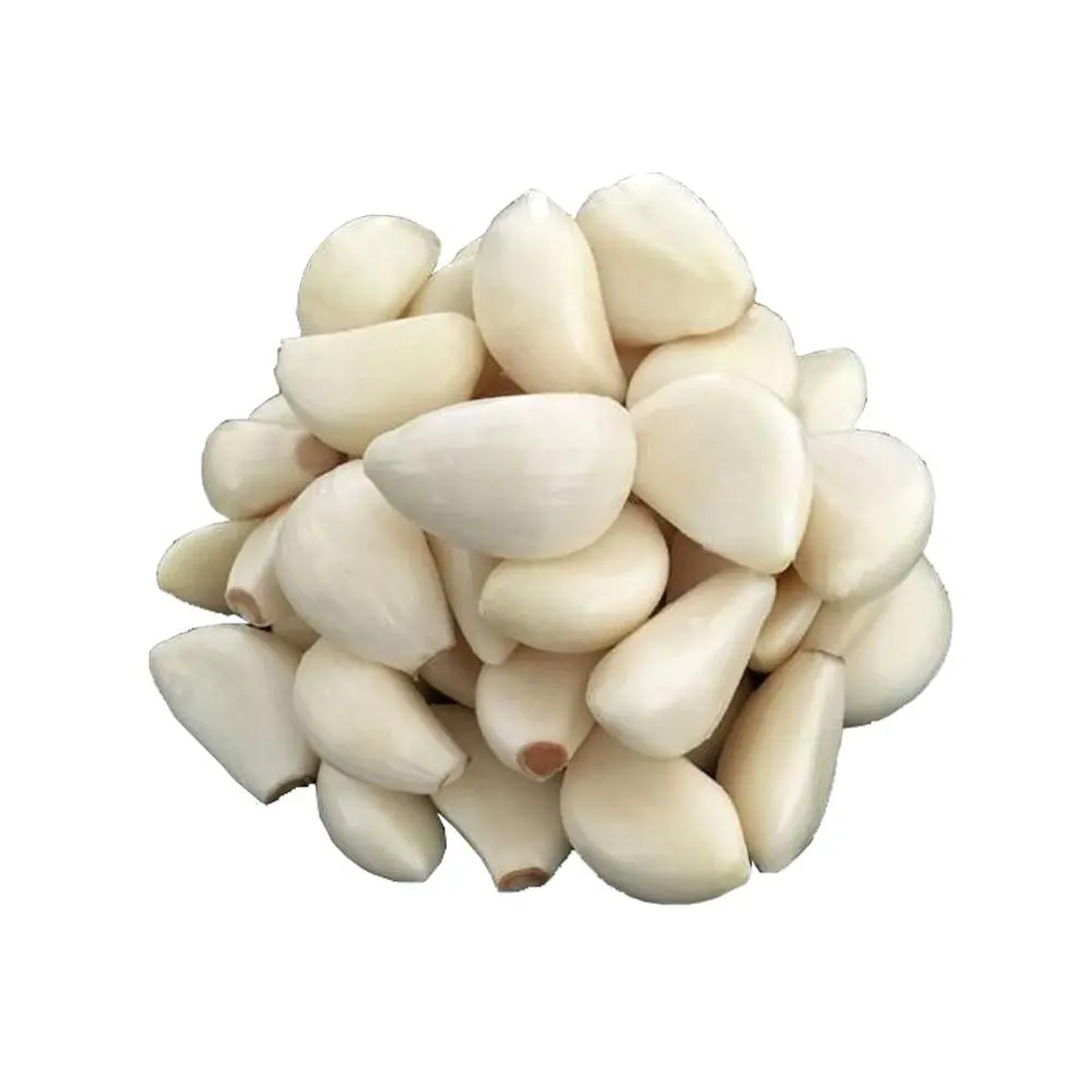 Bulk IQF Frozen Fresh Peeled Garlic Cloves