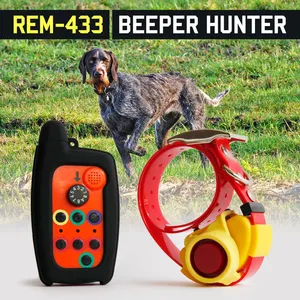 Waterproof dog beeper collar, remote beeper collar