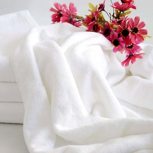 <span class=keywords><strong>Toalla</strong></span> de Baño Blanca de Algodón 100% Ecológico, Tejida, 32S, de Alta Calidad para Hotel, 600GSM, en Stock, Venta al por Mayor - Product Image 3
