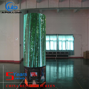 Đầy Đủ Màu Sắc Trong Nhà Mềm Cong Hình Trụ Từ <span class=keywords><strong>Led</strong></span> Hiển Thị P4 Vòng <span class=keywords><strong>Arc</strong></span> <span class=keywords><strong>Led</strong></span> Quảng Cáo Màn Hình Video - Product Image 5