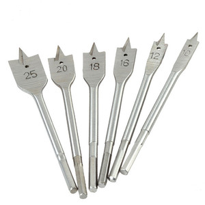 6 cái nhanh chóng cắt <span class=keywords><strong>Spade</strong></span> bit gỗ khoan phẳng <span class=keywords><strong>Spade</strong></span> khoan bit - Product Image 3