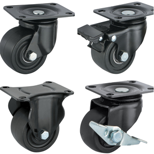2,5 Zoll 3 "Zoll Low Profile Trundle Caster Nylon PA/PP Kleines Rollen rad - Product Image 2