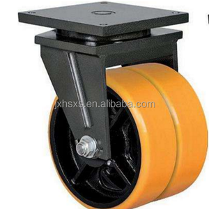 ล้อเลื่อน PU พร้อมแผ่นรองรับด้านบน รับน้ำหนักได้ 2 ตัน ล้อเลื่อนสำหรับงานหนัก รับน้ำหนัก 2 ตัน - Product Image 5