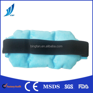 Compresa fría caliente con Banda Elástica con Velcro PVC un lado un Paño lateral - Product Image 2