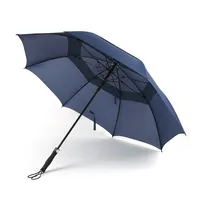 Kích Thước Lớn Đôi Canopy Windproof Hai Lớp Golf Umbrella Với Logo Tùy Chỉnh
