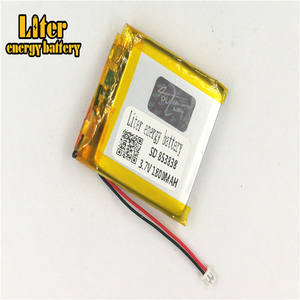 Plug 1.25-2 P 3.7 V 853838 1800 mah high quality lithium polymer battery rechargeable Li li-ion battery voltage Li- po Li-polymer battery - Product Image 1