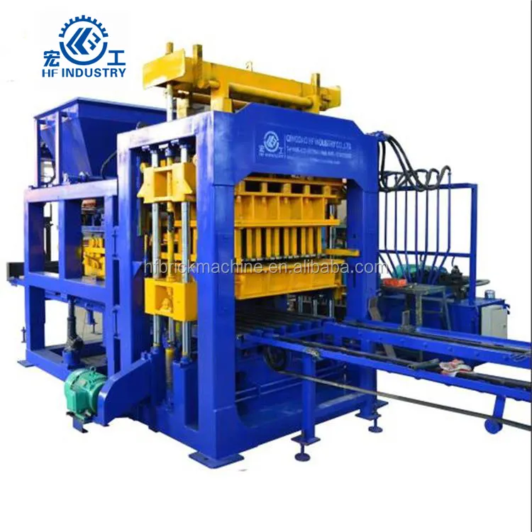 QT12-15 Decorative Ceramic Wall Tile Making Machine Automatic Concrete Brick Making Machine