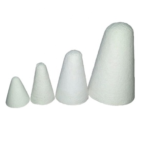 Fabrika doğrudan tedarik vakum şekillendirilmiş seramik musluk dışarı koni, seramik elyaf koni fiş için alüminyum döküm - Product Image 6