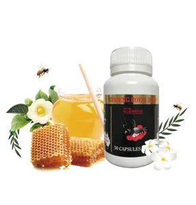 Gensing Royal Jelly Capsule 1000Mg Madu untuk Suplemen Kekebalan Kesehatan