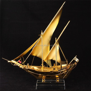 Nobile Personalizzato Oro O Argento di Cristallo Modello di Nave/Elegante Nave regalo di Affari Souvenir Regali - Product Image 2