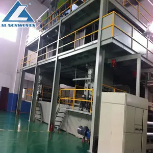 Latest Automatic Line ---1.6mS/SS PP Non Woven Fabric Production Line