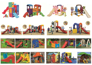 FEIYOU 2018 Sản Phẩm Hot Thương Mại Chống Nứt Nhựa Bé Slides Và Đu Đặt - Product Image 5