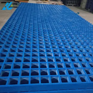 Fiberglass Frp Panel Molded Plastic Floor Grating