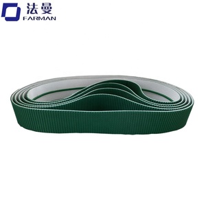 Anti Slip Sendok <span class=keywords><strong>Belt</strong></span> Conveyor <span class=keywords><strong>Belt</strong></span> untuk Mesin Packing Tak Berujung Sabuk Rough Top dengan Panduan Bar - Product Image 2