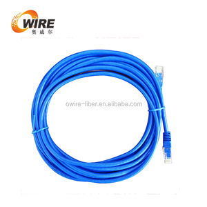 Comercio al por mayor de China 1 medidor de Color Azul Durable cca Conductor Conector <span class=keywords><strong>rj45</strong></span> Cat6 Cable - Product Image 5