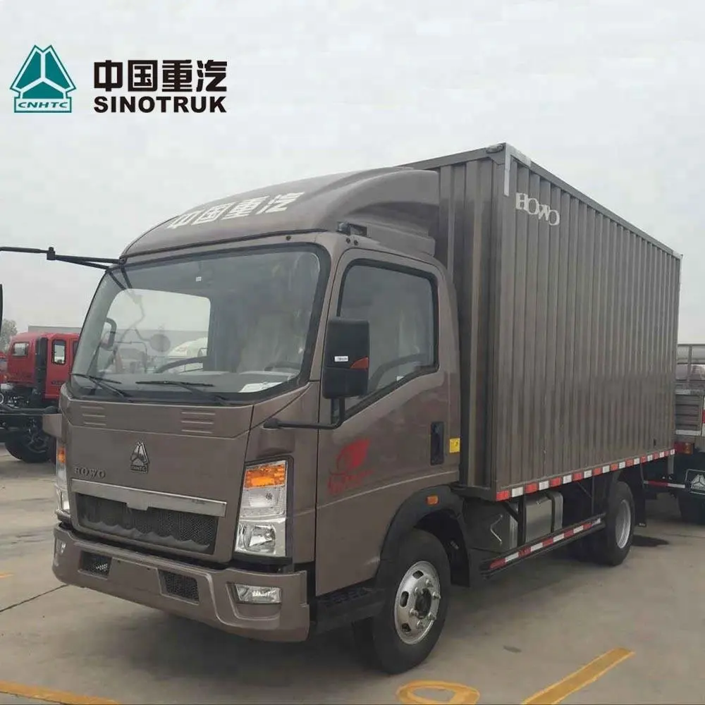 SINO TRUCK Left/right Hand Drive HOWO 1 2 3 4 5 Tons Light Cargo Truck