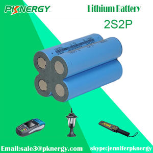 7.4 V batería de litio 5200 mAh 6000 mAh 18650 2s2p batería del li-ion 7.<span class=keywords><strong>2</strong></span> V para la iluminación - Product Image 1
