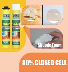 Hóa Chất phun bọt cách nhiệt cho niêm phong các vết nứt không thấm nước & chống cháy <span class=keywords><strong>PU</strong></span> bọt với keo - Product Image 6