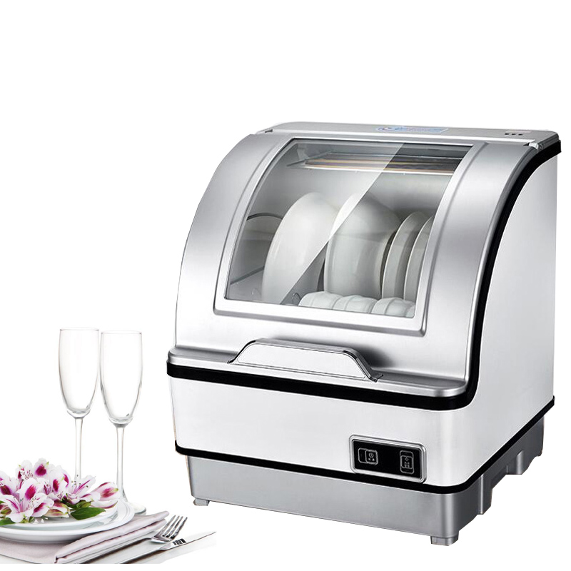 Новый тип, полностью автоматическая домашняя посудомоечная машина, Настольная небольшая дезинфекция нагревом, спрей, посудомоечная машина, мини-посудомоечная машина