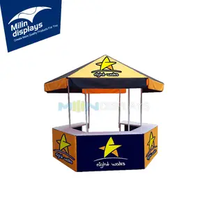 Sáu Phương Kim Loại Xúc Tiến Dome Tent Bán Hàng Kiosk Gian Hàng Lều Cho Triển Lãm Thương Mại Tổ Chức Sự Kiện - Product Image 1