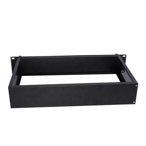 Custom 2.5u 3u Metalen Rackmount Behuizing 19 Inch Aluminium Elektronische Doos Chassis Rack Server Case