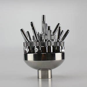 Buse de fontaine de fleurs en acier inoxydable à <span class=keywords><strong>trois</strong></span> couches traditionnelles des fabricants en gros pour la caractéristique de l'eau de danse de cour - Product Image 5