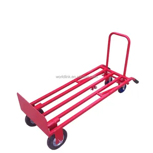 New Design Foldable Moving Powder Industrial Warehouse Steel Trolley