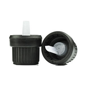 Tapón de Seguridad a Prueba de Manipulación para Aceites Esenciales, de Plástico Negro, 18 415, Marrón, para Botellas de Vidrio Ámbar de 10 ml, Botellas de Vidrio Azul <span class=keywords><strong>Verde</strong></span> - Product Image 2