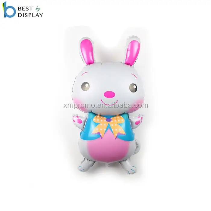 생일 자 용품 부활절 장식 동물을 Bunny 만화 balloon
