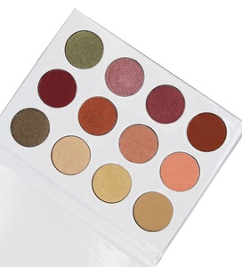 <span class=keywords><strong>Paleta</strong></span> de sombra de ojos de marca privada, <span class=keywords><strong>paleta</strong></span> de sombra de ojos de larga duración de 12 Colores - Product Image 4