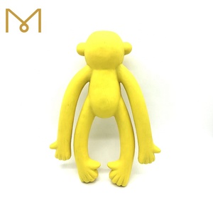 squeaky rubber monkey dog toy
