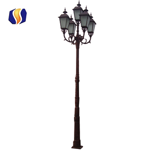 Calle <span class=keywords><strong>hierro</strong></span> <span class=keywords><strong>fundido</strong></span> postes <span class=keywords><strong>de</strong></span> iluminación jardín farola - Product Image 2