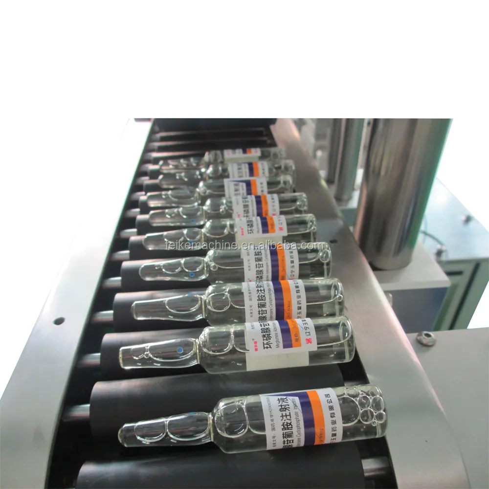 FK807 핫 세일 수평 라벨러 Sitkcer 부드러운 혈액 복합 종이 테스트 튜브 어플리케이터 라벨 기계 제조 업체