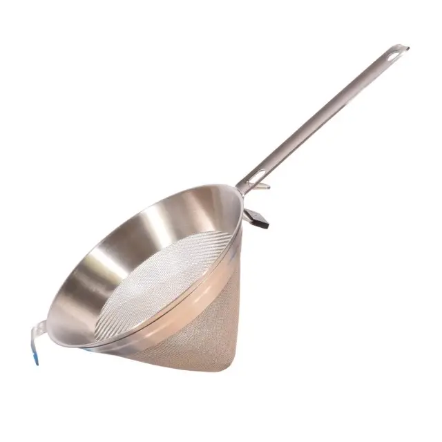 Stainless Steel Conical Mesh Strainer With Ring Top