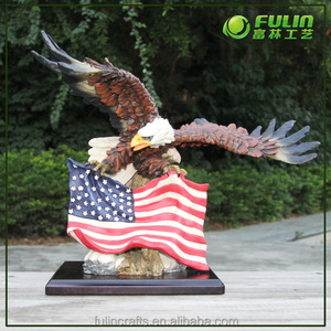 Scultura in Resina di Grande <span class=keywords><strong>Aquila</strong></span> Americana in Volo, Statua Realistica Resistente ai Raggi UV e Impermeabile per Decorazione Casa e Giardino e Regali Aziendali - Product Image 3