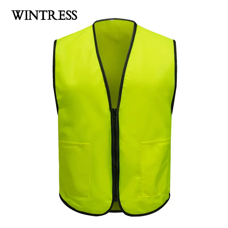 High quality mesh mens vest outerwear men's workwear multi pocket work vest