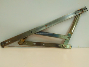 Fenêtre vantail et rester en portes & fenêtres poignées 2.0 mm en aluminium fenêtre avec fermeture 4 barres 14 " top hunge - Product Image 3
