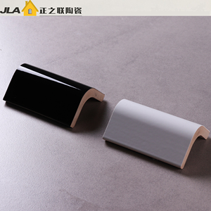 Phụ Kiện Gốm Màu Đen Và Trắng Của Nhà Máy Phật Sơn Trung Quốc Gạch Ốp Viền Phủ Gạch - Product Image 3