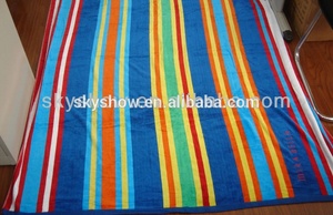 Toalla de playa 100% algodón naranja <span class=keywords><strong>Itsa</strong></span> impresa reactiva promocional al por mayor - Product Image 5
