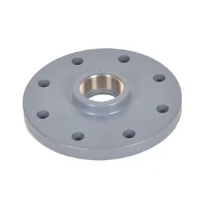 110mm UPVC PVC Plastic Pipe Fitting Copper Threaded Screw Blank Puddle Flange Adapter With Din Standard